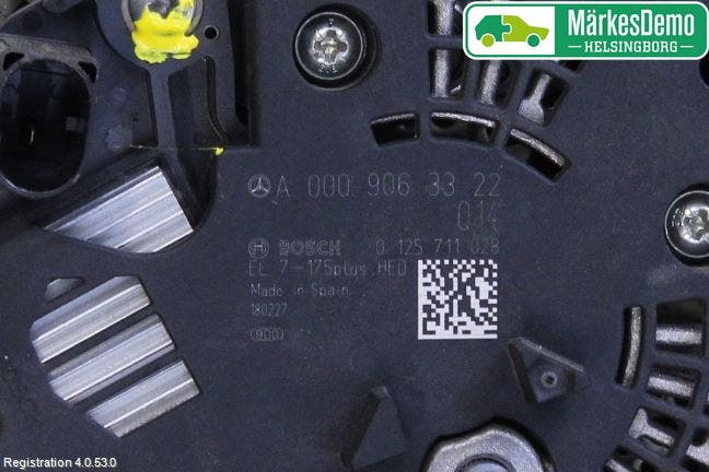 Mercedes-Benz MB A-KLASS (W176) 13-18 Generator