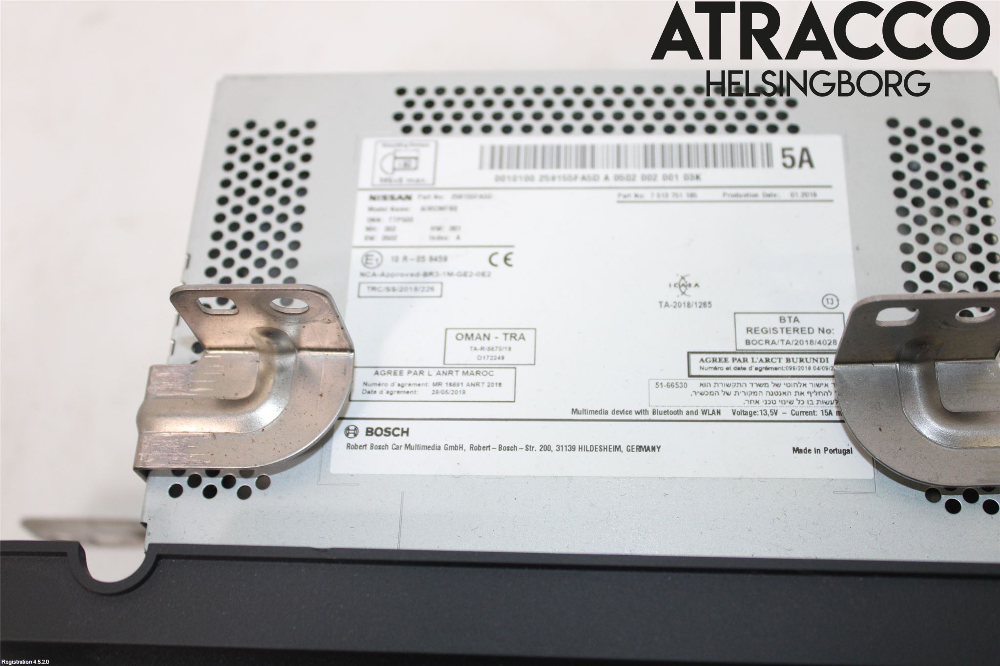 Nissan MICRA 17- Cd Radio - Multimediapanel