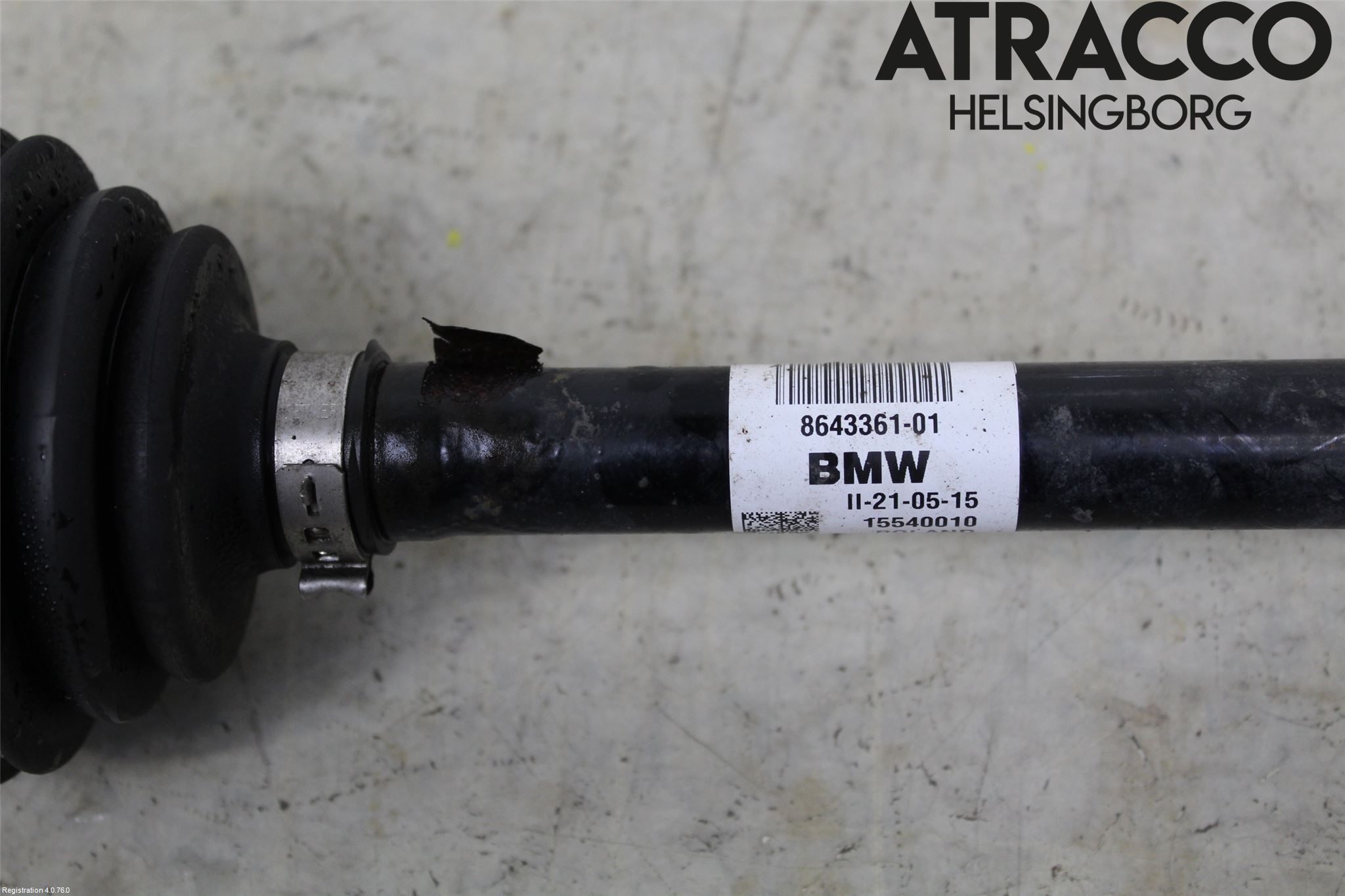 Mini ONE/COOPER 5DR F55 14-24 Drivaxel Fram Vänster