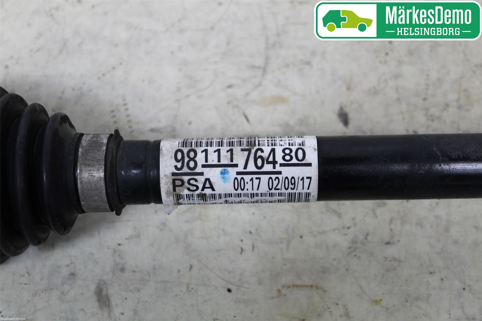 Peugeot 5008 17-24 Drivaxel Fram Höger