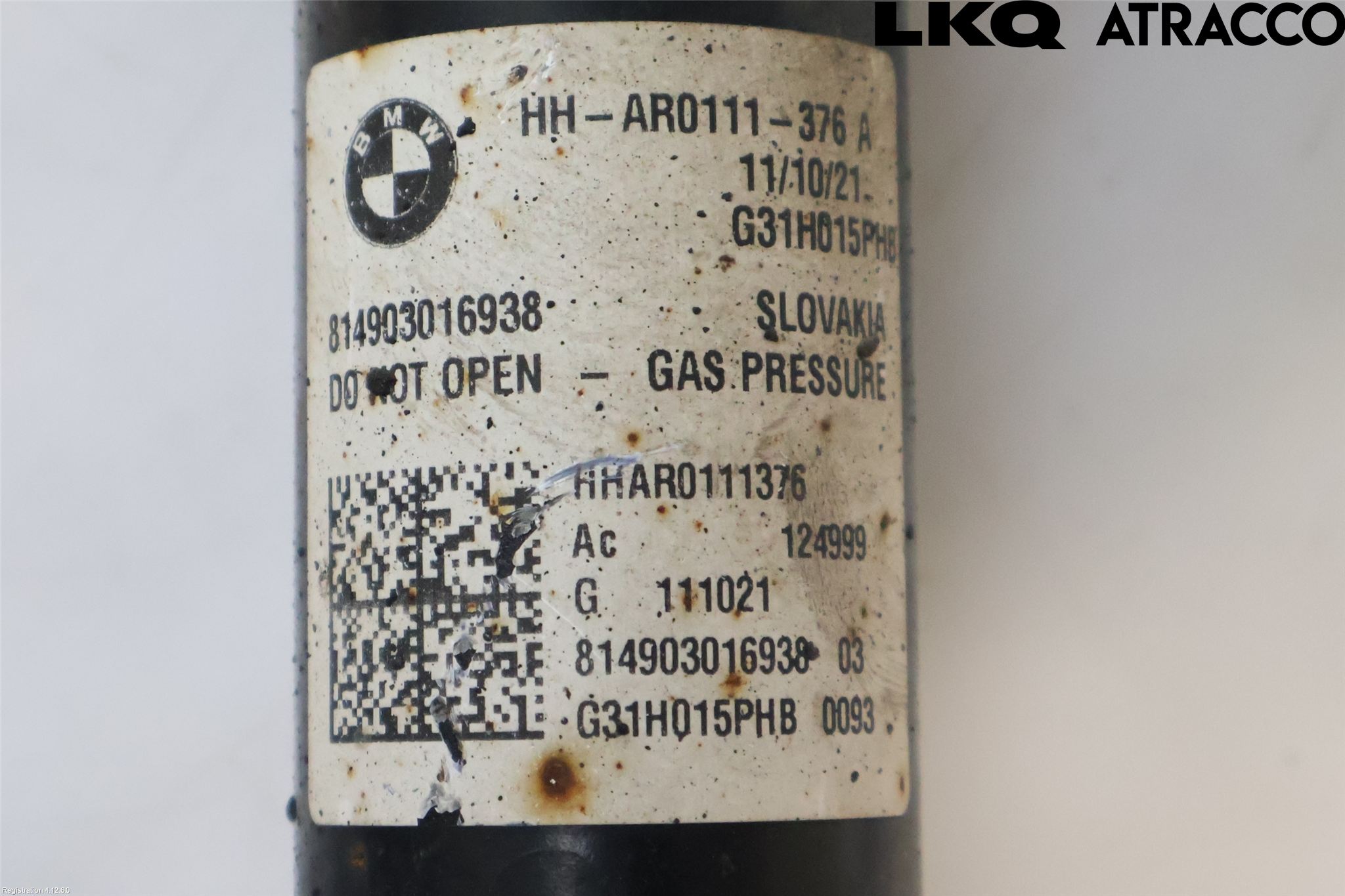 BMW 5 G30/G31/F90 17-23 Fjäderben Bak Höger