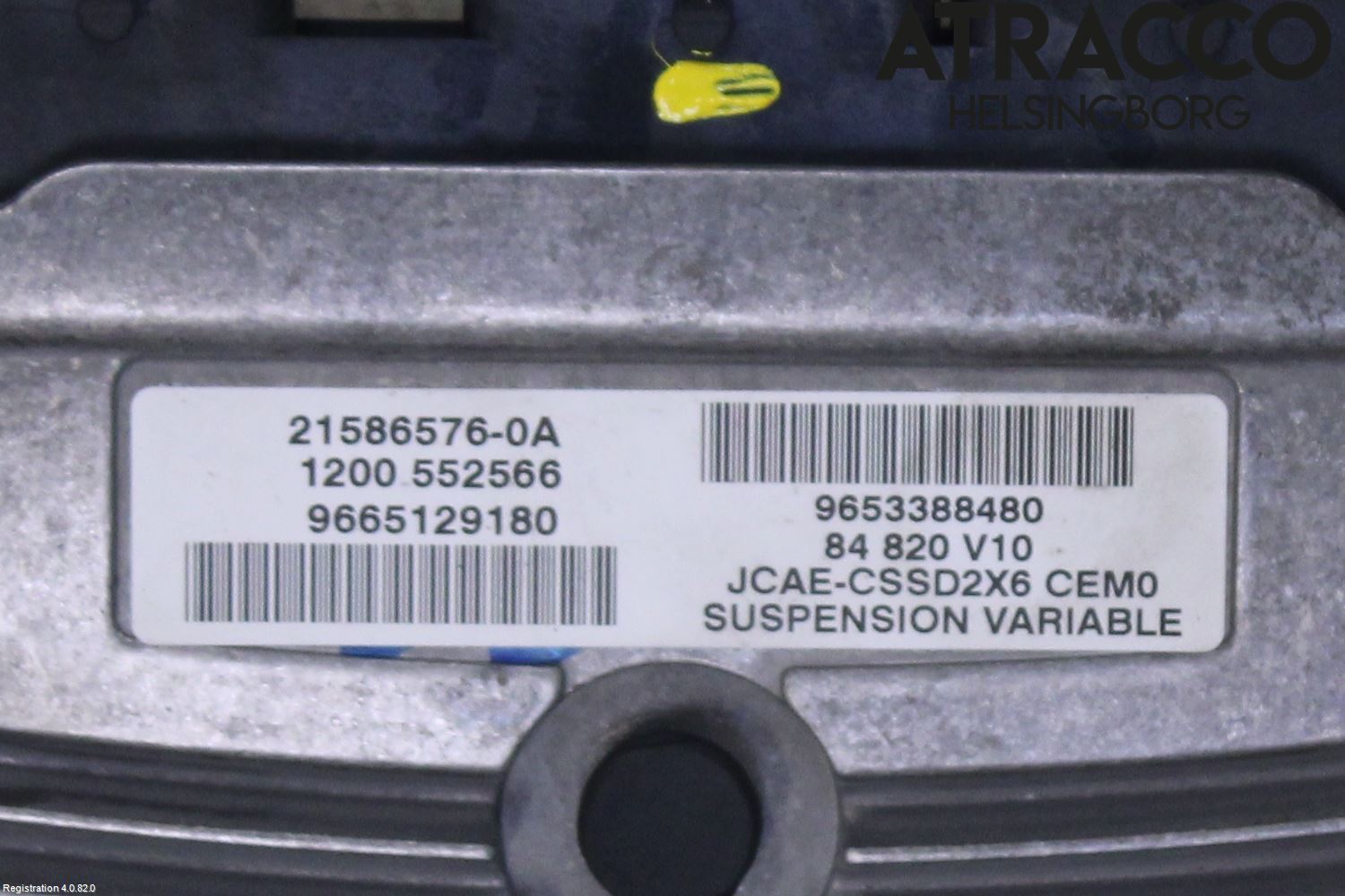 Citroen C6 Styrenhet Fjädring