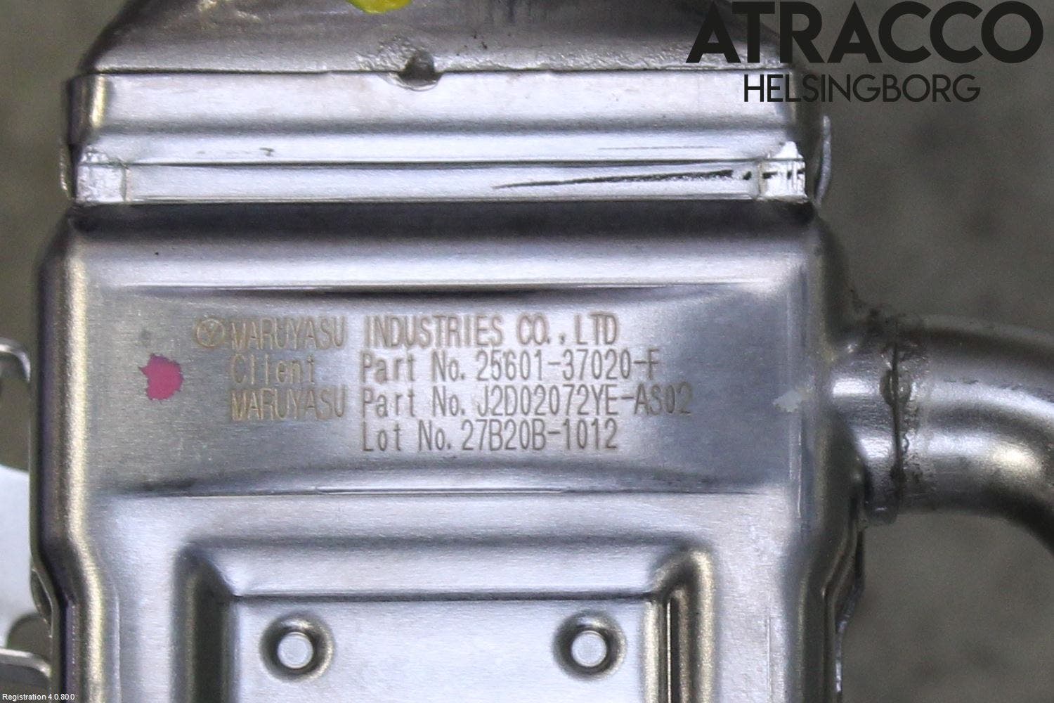 Toyota COROLLA 19- Avgaskylare