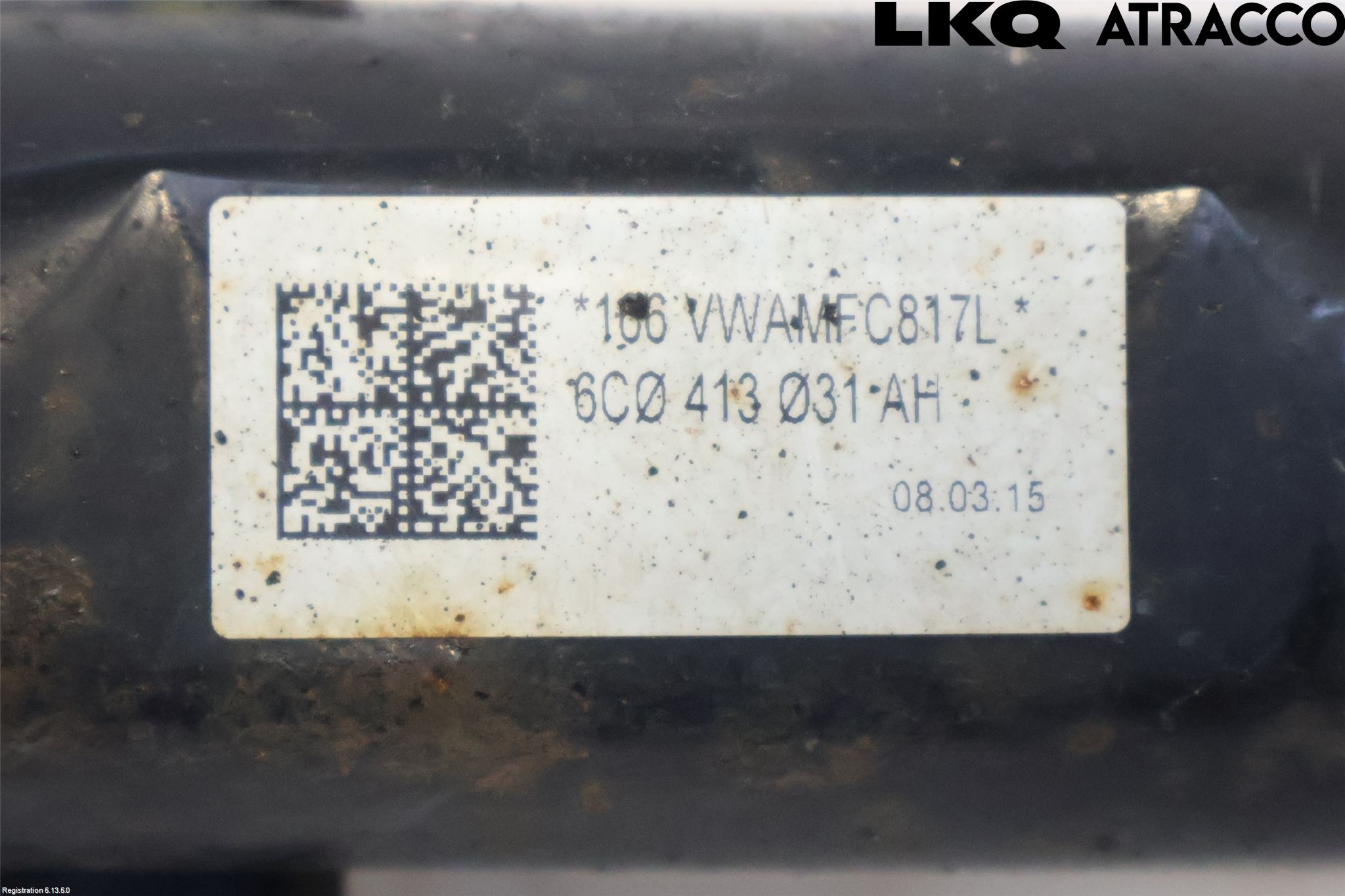 Volkswagen VW POLO 10-17 Fjäderben Fram Höger