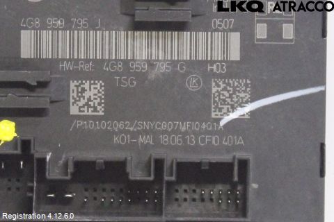 Audi A6 ALLROAD 12-18 Styrenhet Dörr