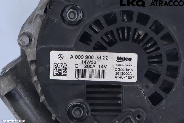 Mercedes-Benz MB C-KLASS (W205) 14-21 Generator