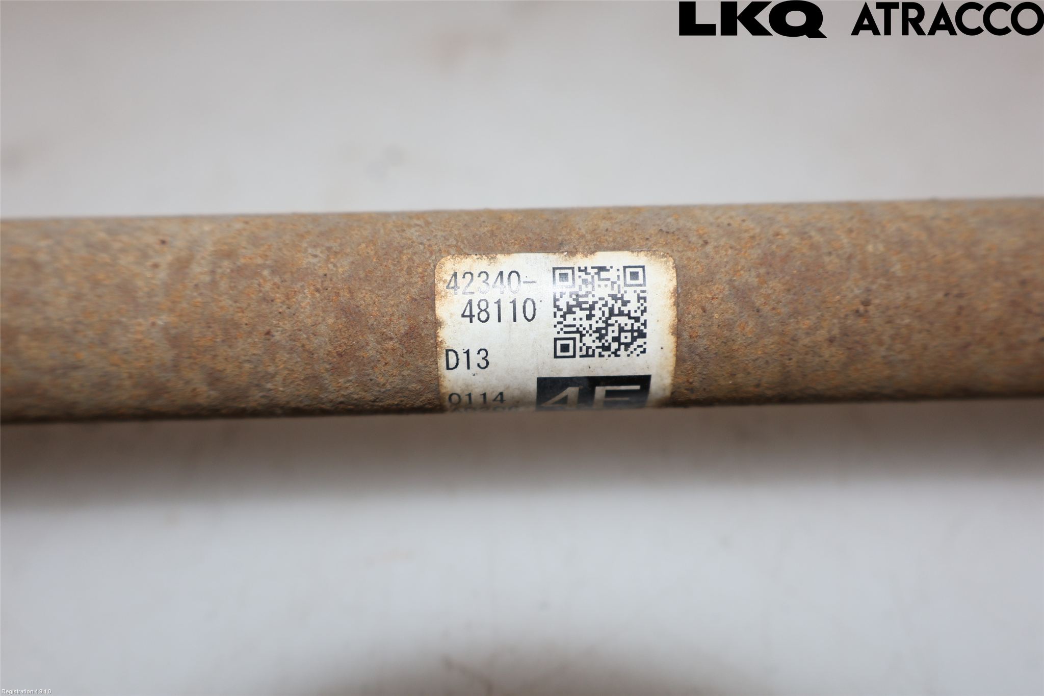 Lexus NX 300h 15-21 Drivaxel Bak Vänster