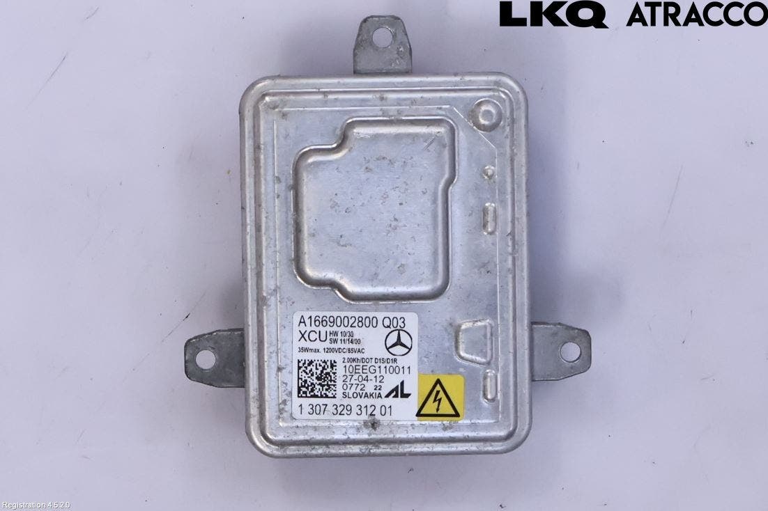 Mercedes-Benz MB C-KLASS (W204) 07-15 Styrenhet Strålkastare