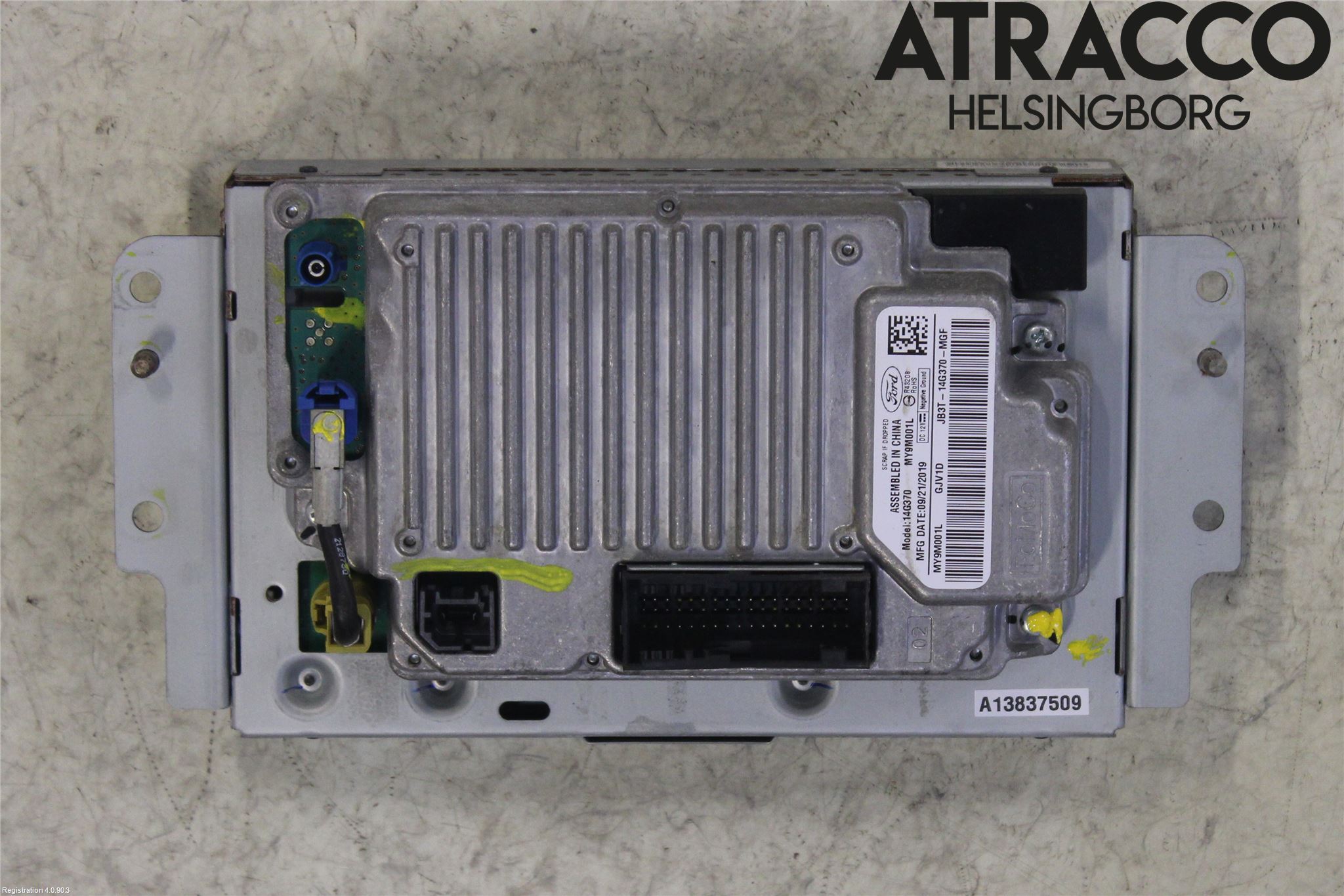 Ford RANGER 22- Multifunktionsdisplay