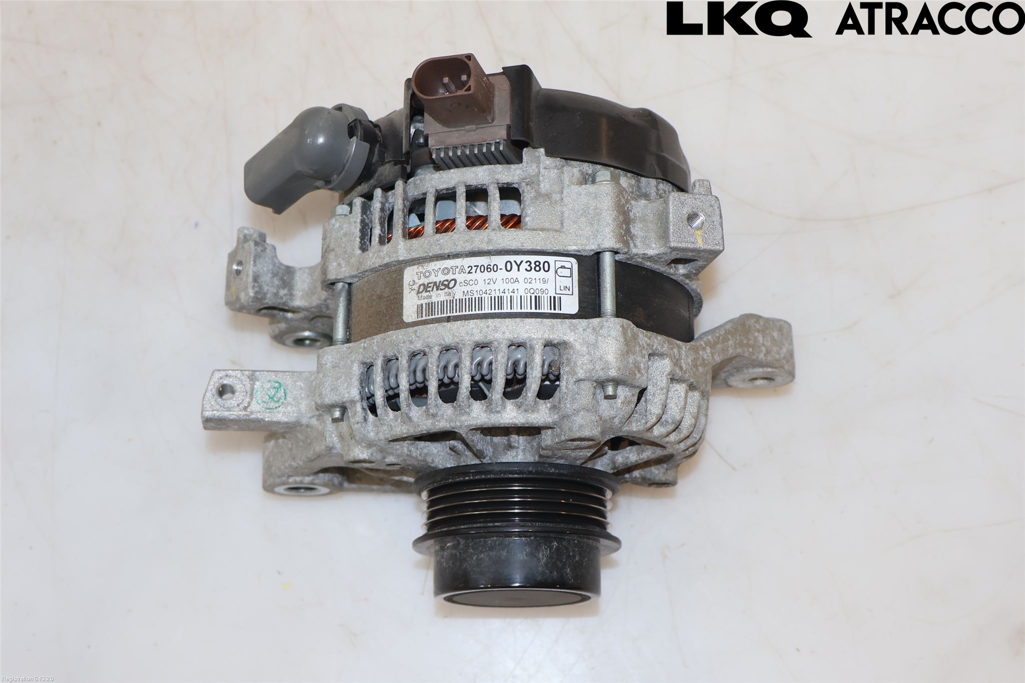 Toyota YARIS XP130 15-20 Generator