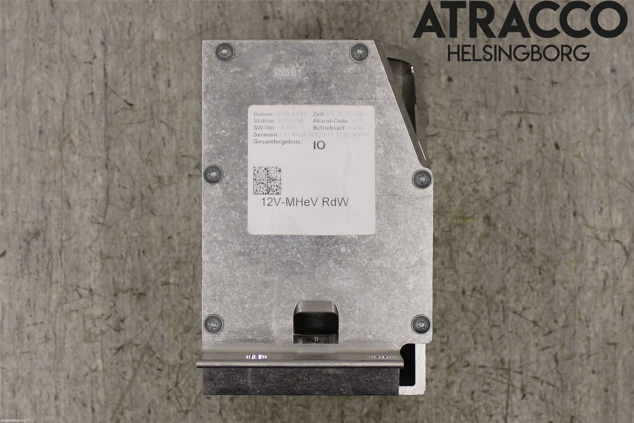 Audi A5 17- Batterilåda-Fäste-Hållare