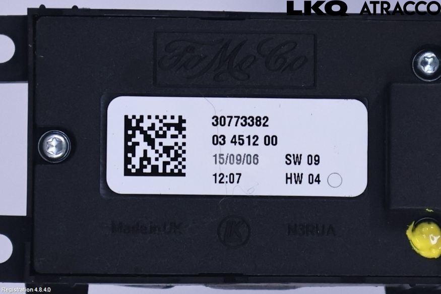 Volvo S80 07-13 Strömställare Elhiss