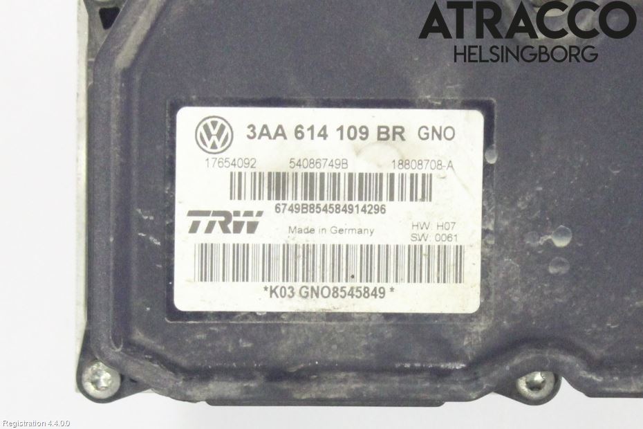 Volkswagen VW PASSAT 11-14 Abs Hydraulaggregat