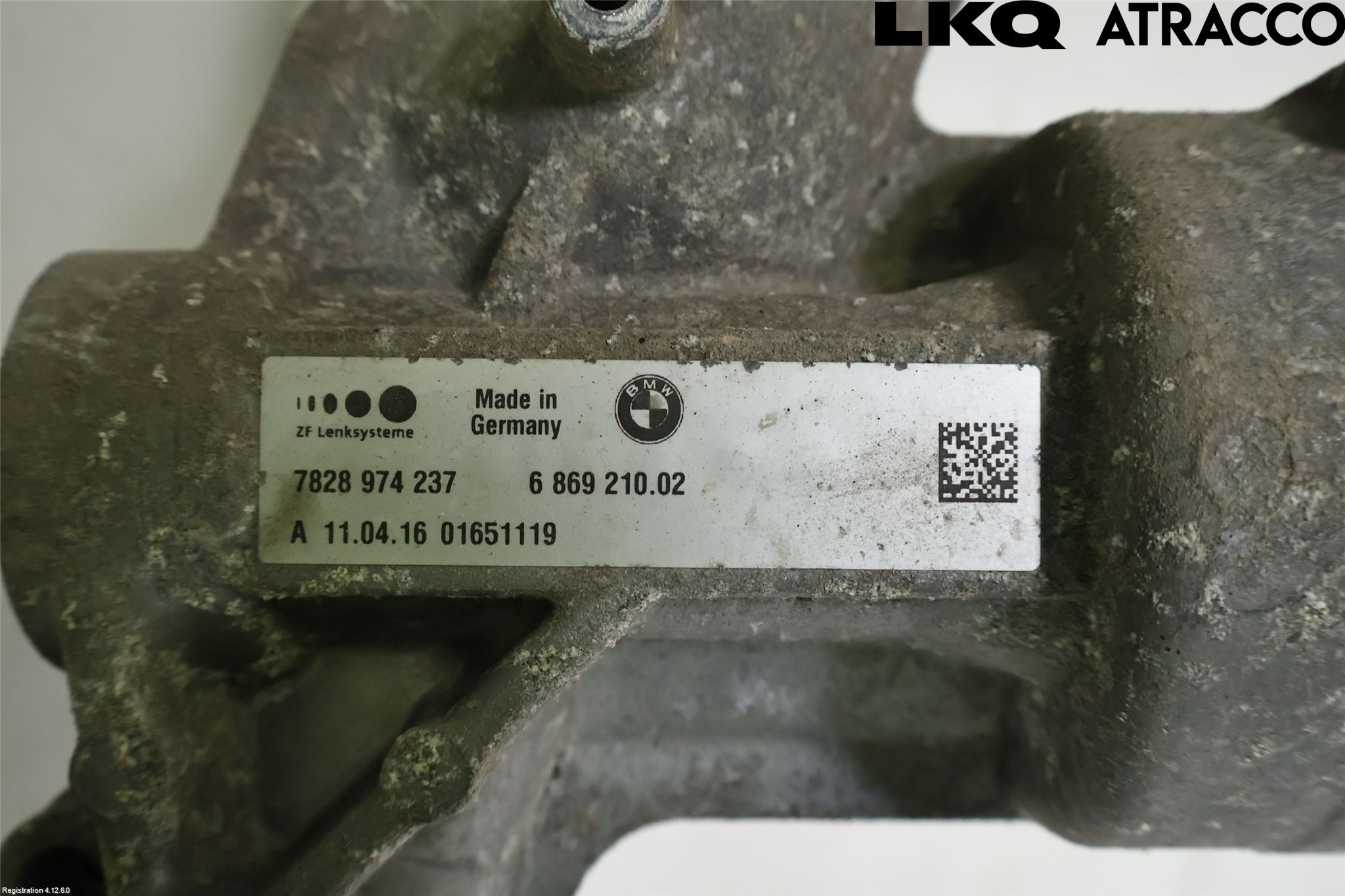 BMW 5 F10/F11/F18 09-17 Styrväxel-Snäcka Elektrisk