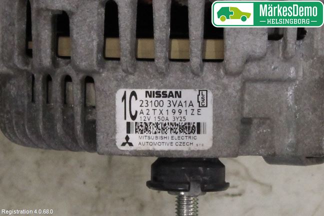 Nissan NOTE E12 14-20 Generator