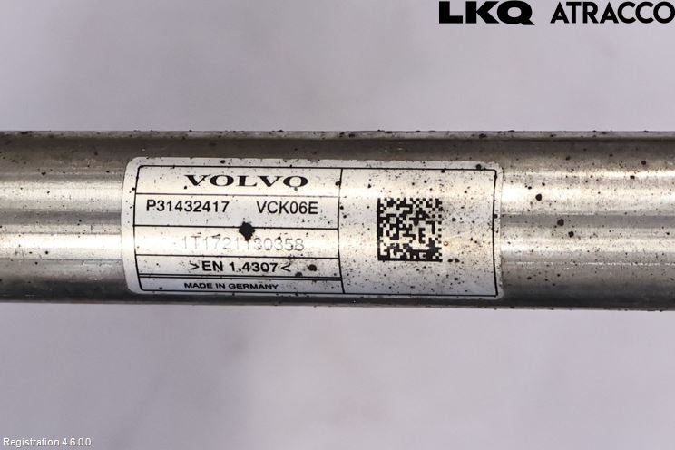 Volvo XC60 18- Bränslepåfyllnrör-Slang
