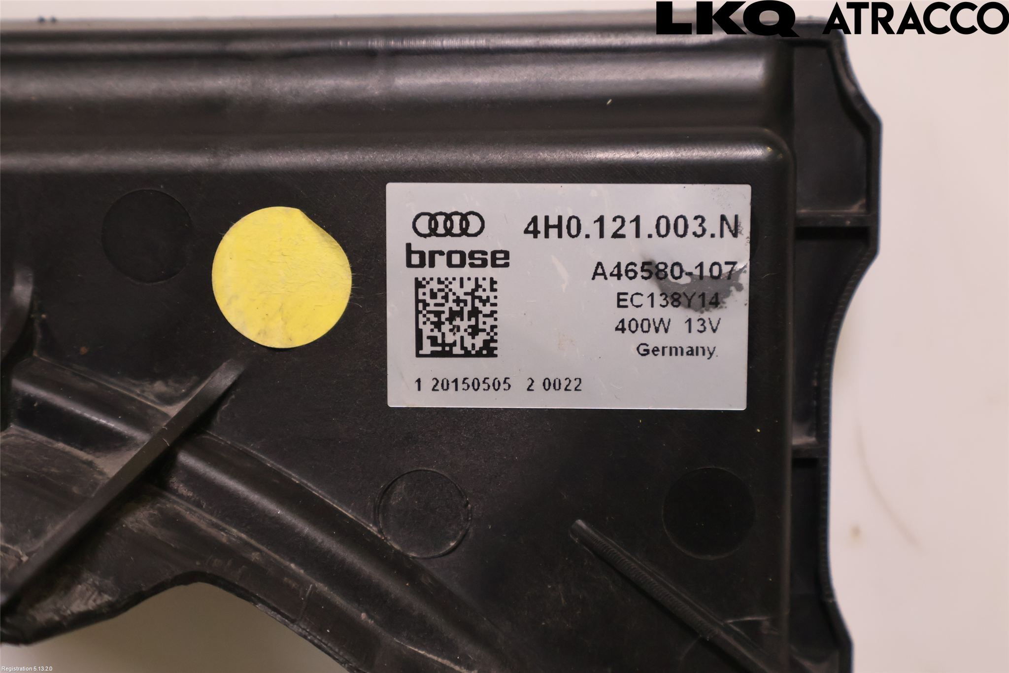 Audi A6/S6 4G 11-18 Kylfläktkåpa