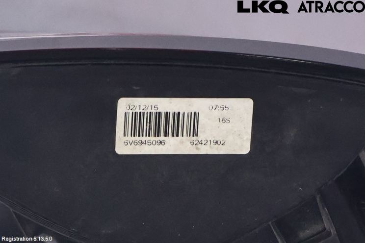 Skoda FABIA 15-21 Bakljus Höger
