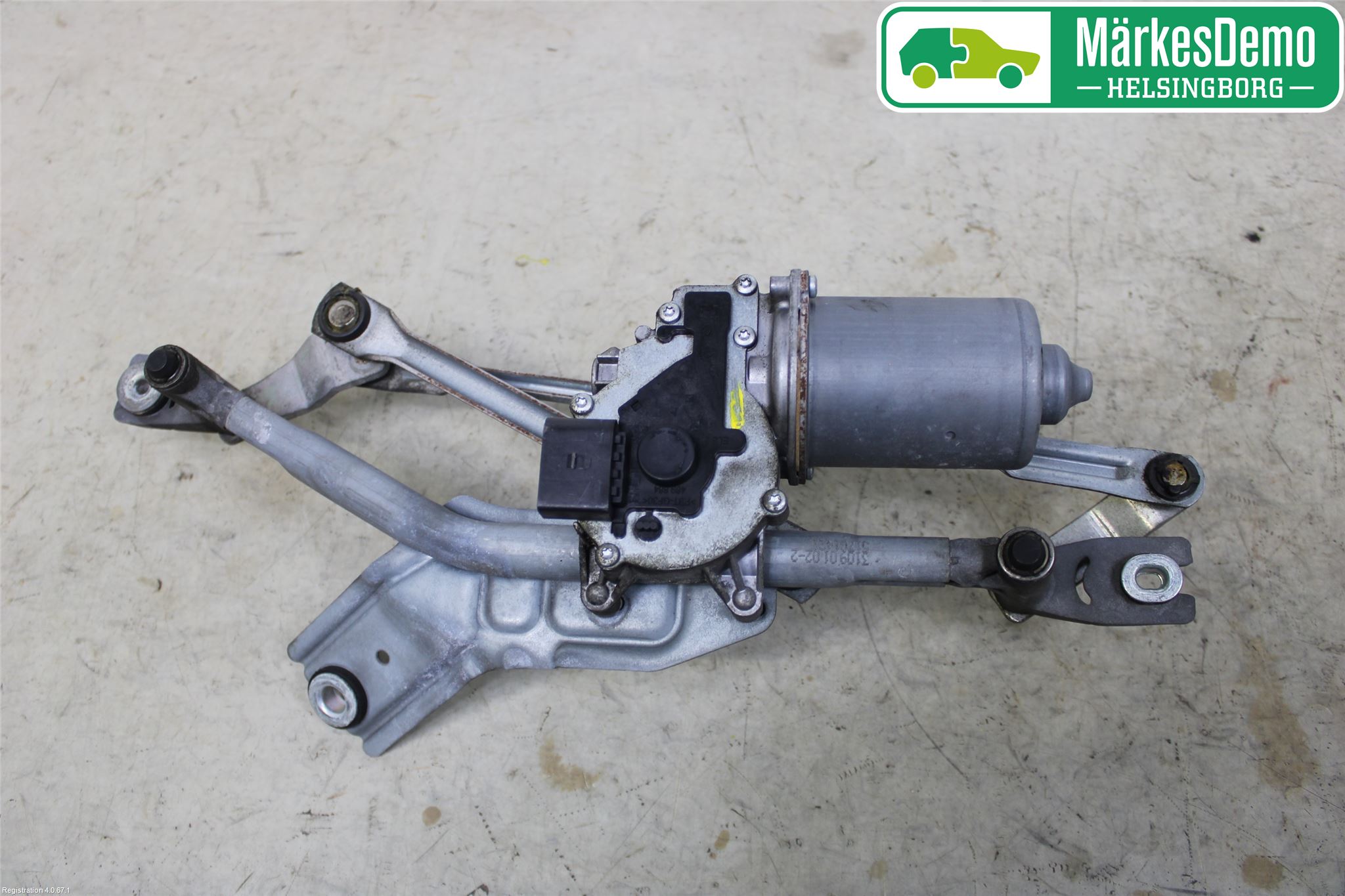 Fiat PUNTO EVO 10-12 Torkarmotor Vindruta
