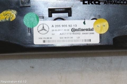 Mercedes-Benz MB C-KLASS (W205) 14-21 Ac Styrenhet Ac Manöveren