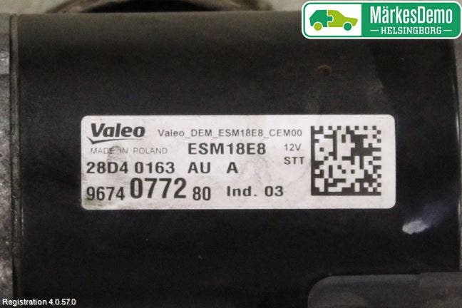 Citroen C4 II 11-18 Startmotor