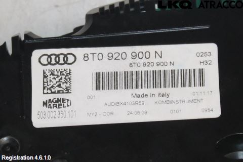 Audi A5 07-16 Instrument Komb