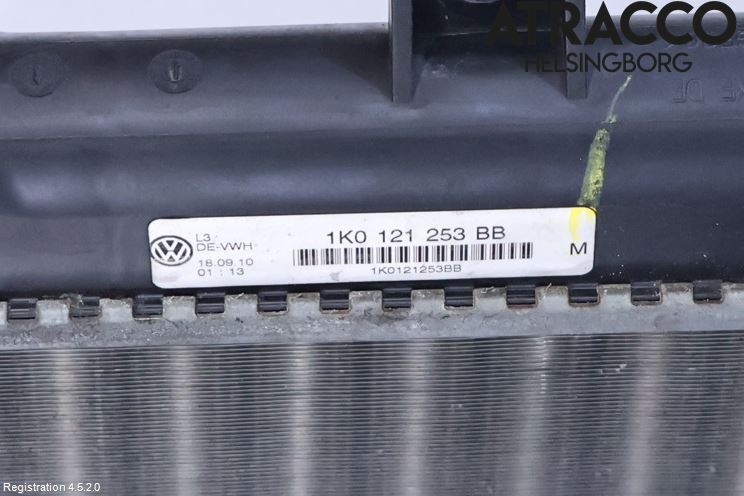 Volkswagen VW GOLF VI 09-13 Kylare Man