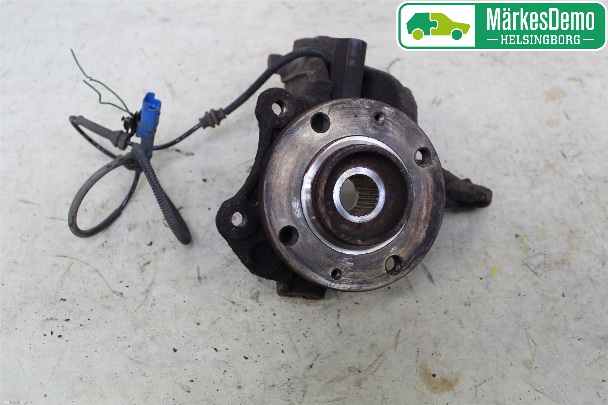 Citroen C3 PICASSO Styrspindel Lagerhus Vä