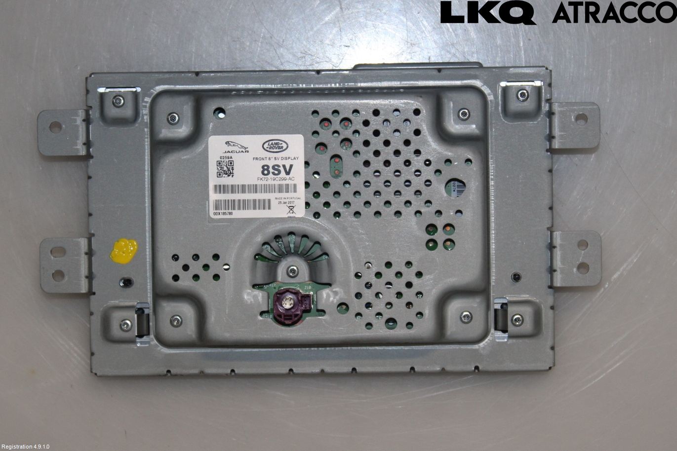 Jaguar XF (X260) 16-24 Multifunktionsdisplay