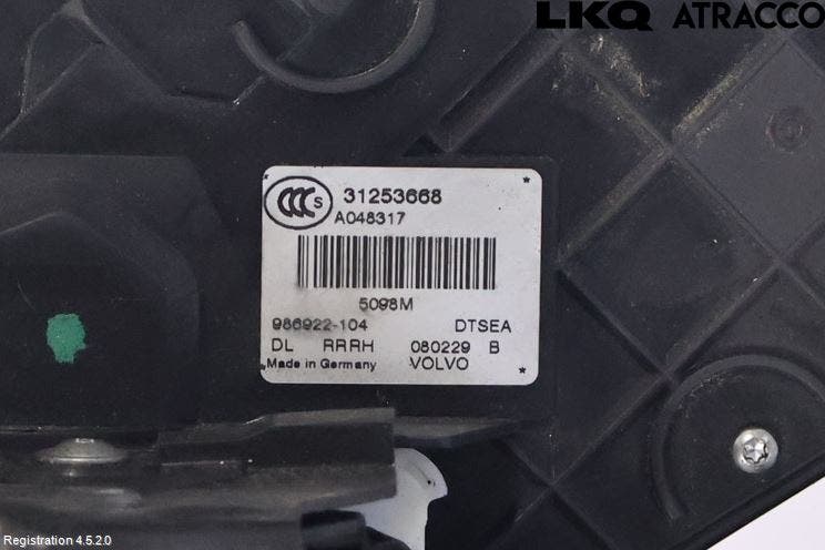 Volvo V70 08-13 Centrallåsmotor Höger