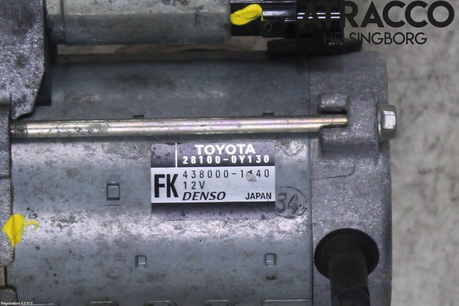 Toyota YARIS XP21 20- Startmotor