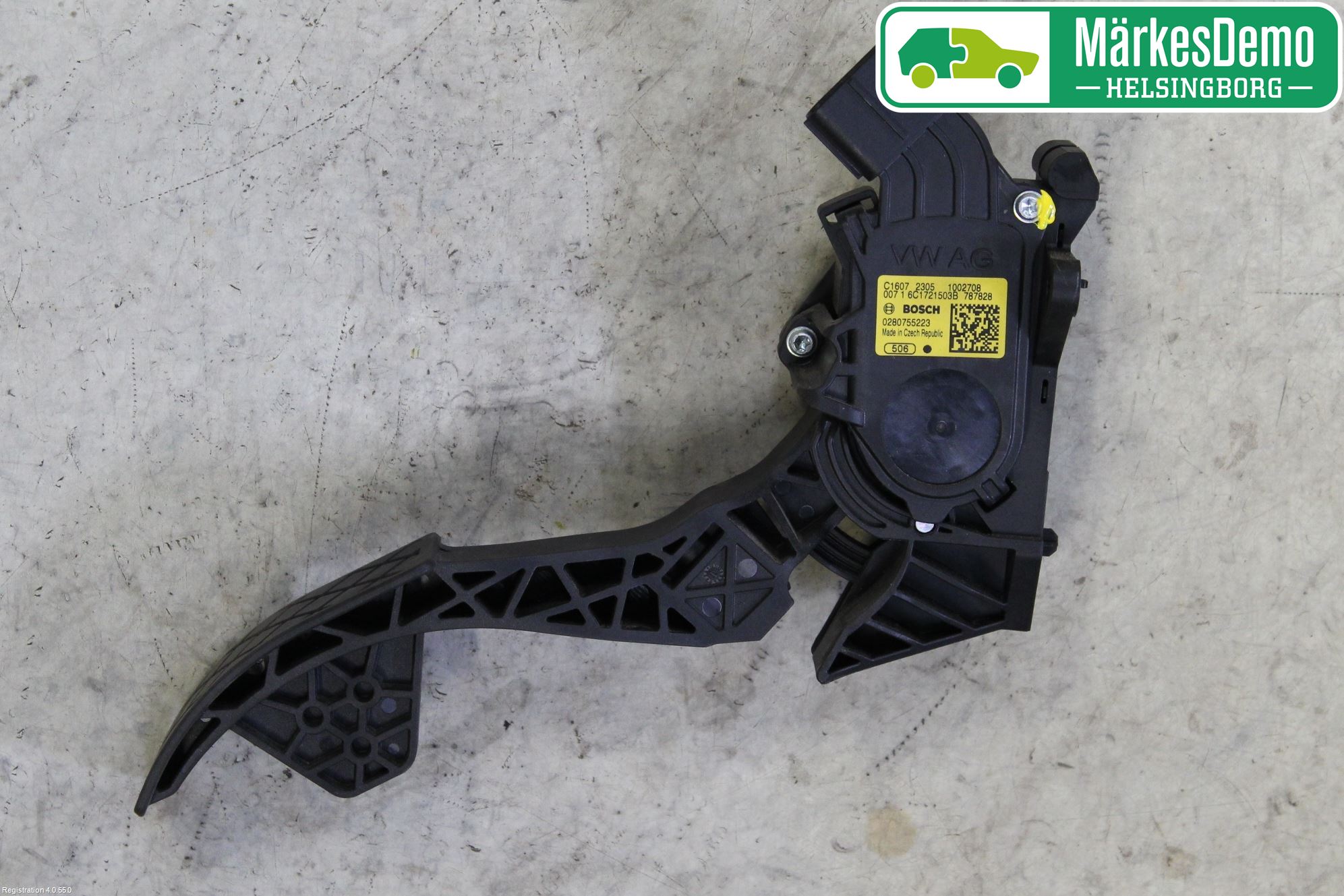 Volkswagen VW POLO 10-17 Gaspedal