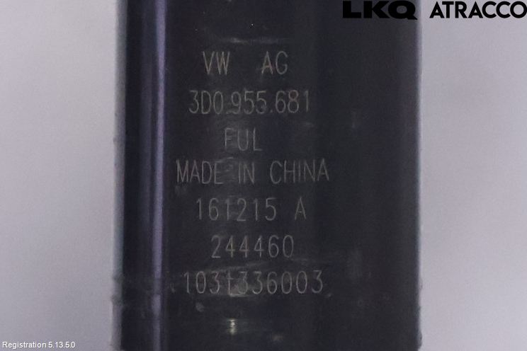 Volkswagen VW PASSAT 15-19 Spolarpump Högtryck