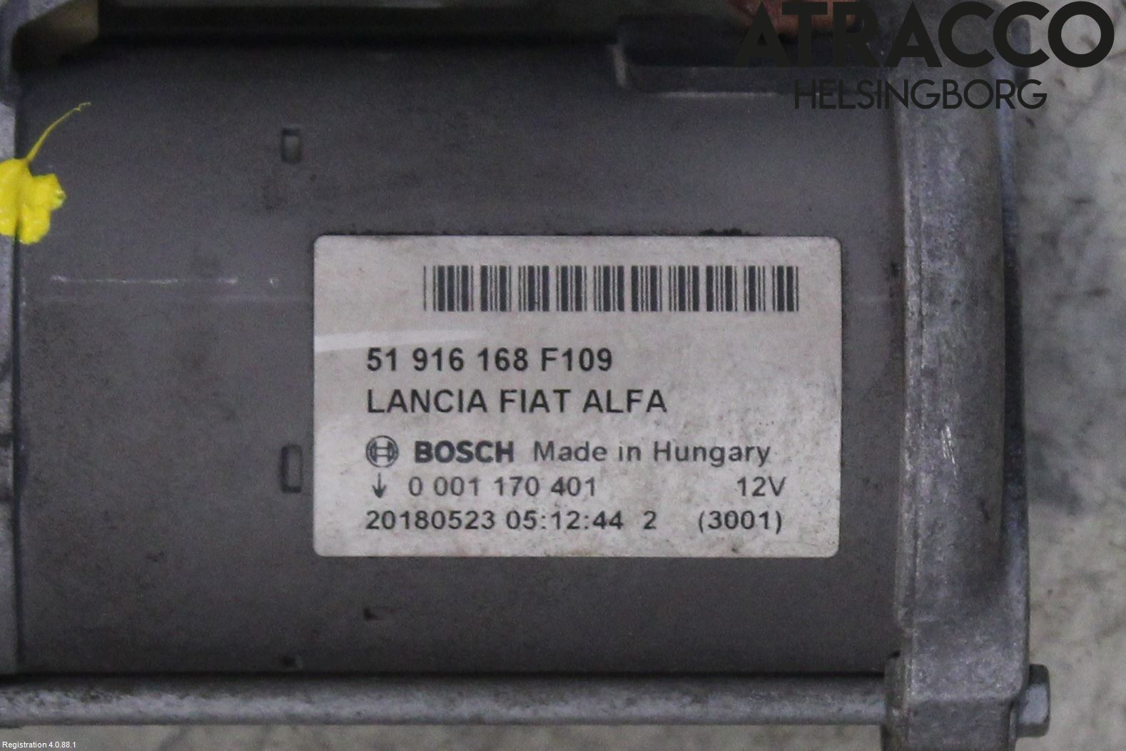 Fiat 500 07- Startmotor