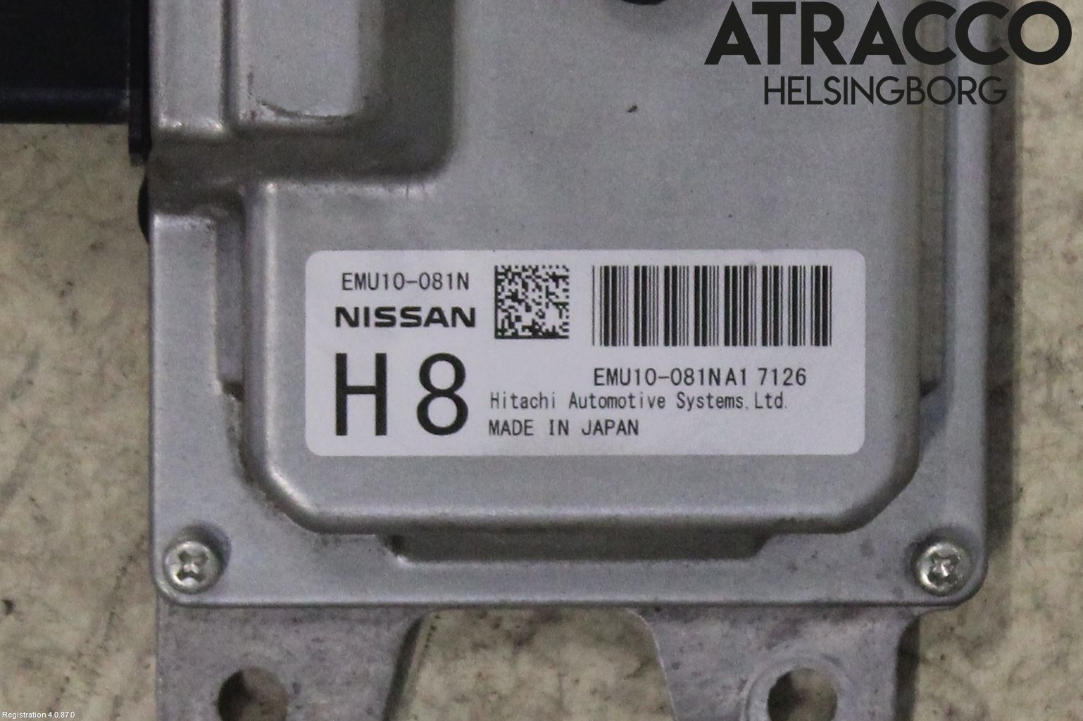 Nissan JUKE 14-19 Styrenhet Start/Stopp