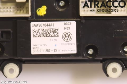 Volkswagen VW PASSAT 11-14 Ac Styrenhet Ac Manöveren