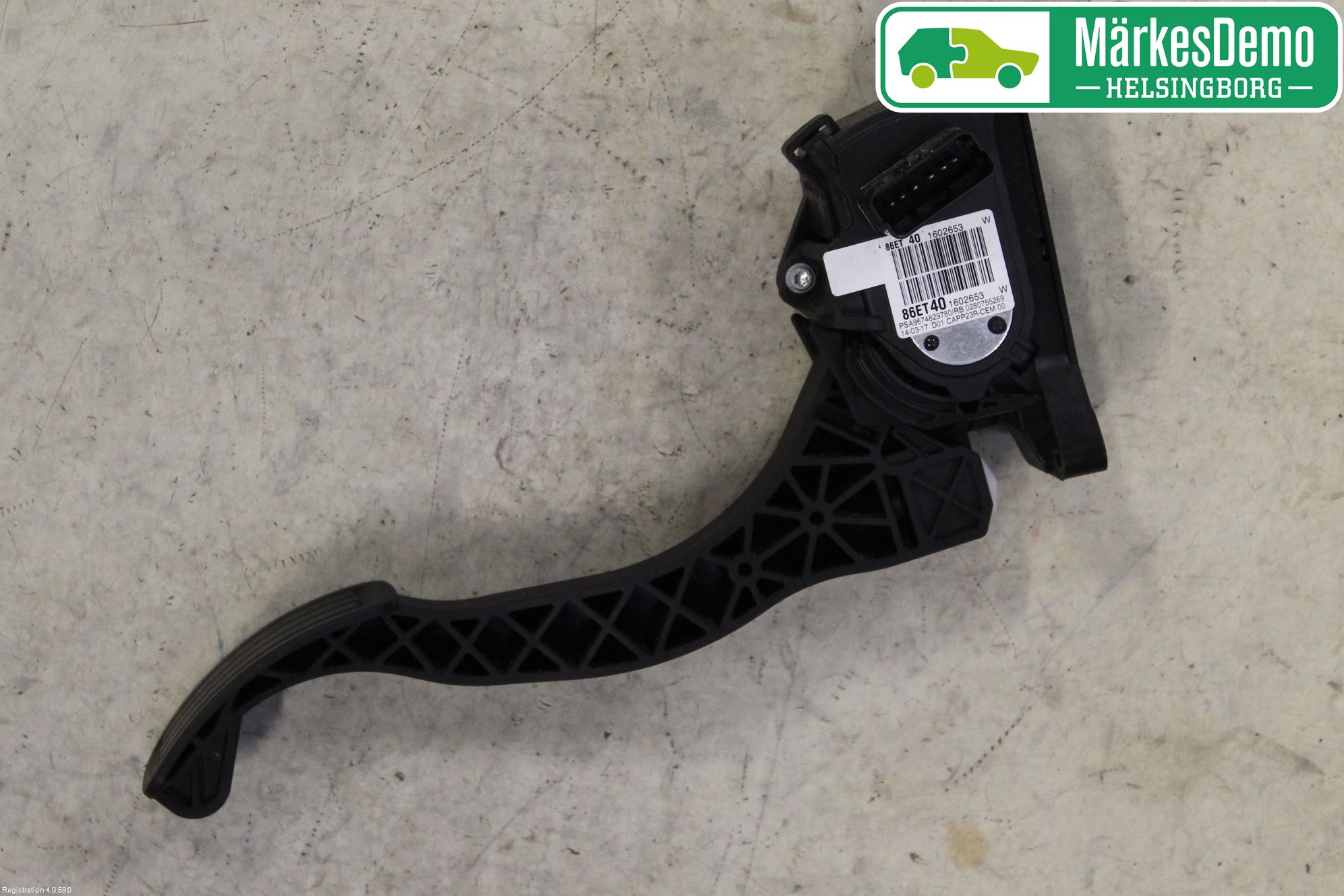 Peugeot TRAVELLER/E-TRAVELLER 16- Gaspedal