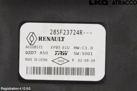 Renault ZOE/E-TECH 13- Styrenhet Parkeringshjälp