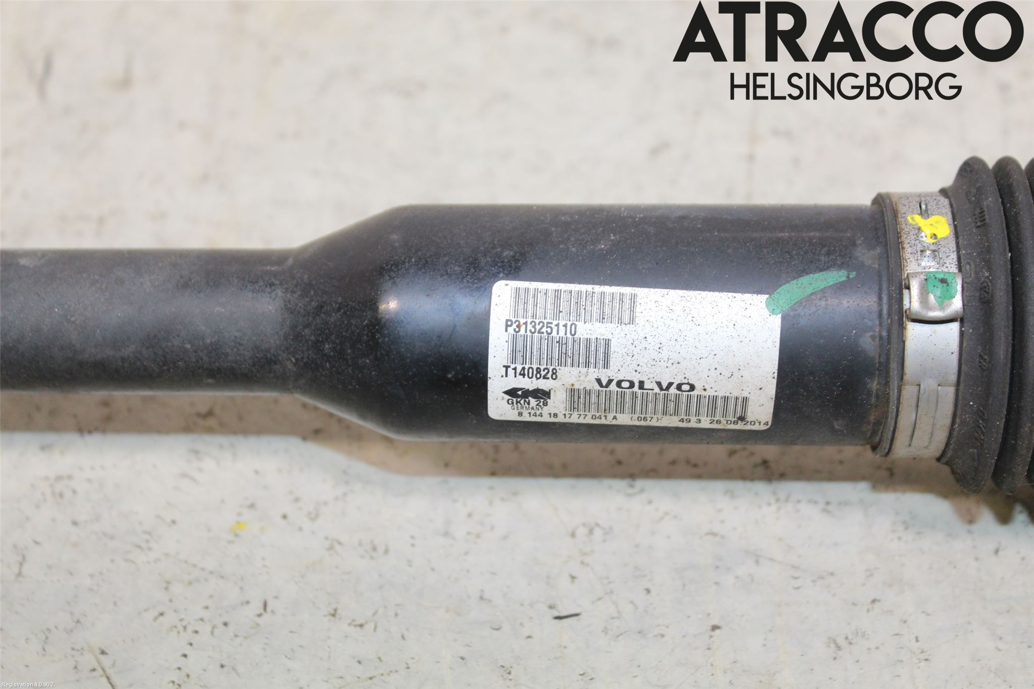 Volvo XC60 14-17 Drivaxel Fram Vänster