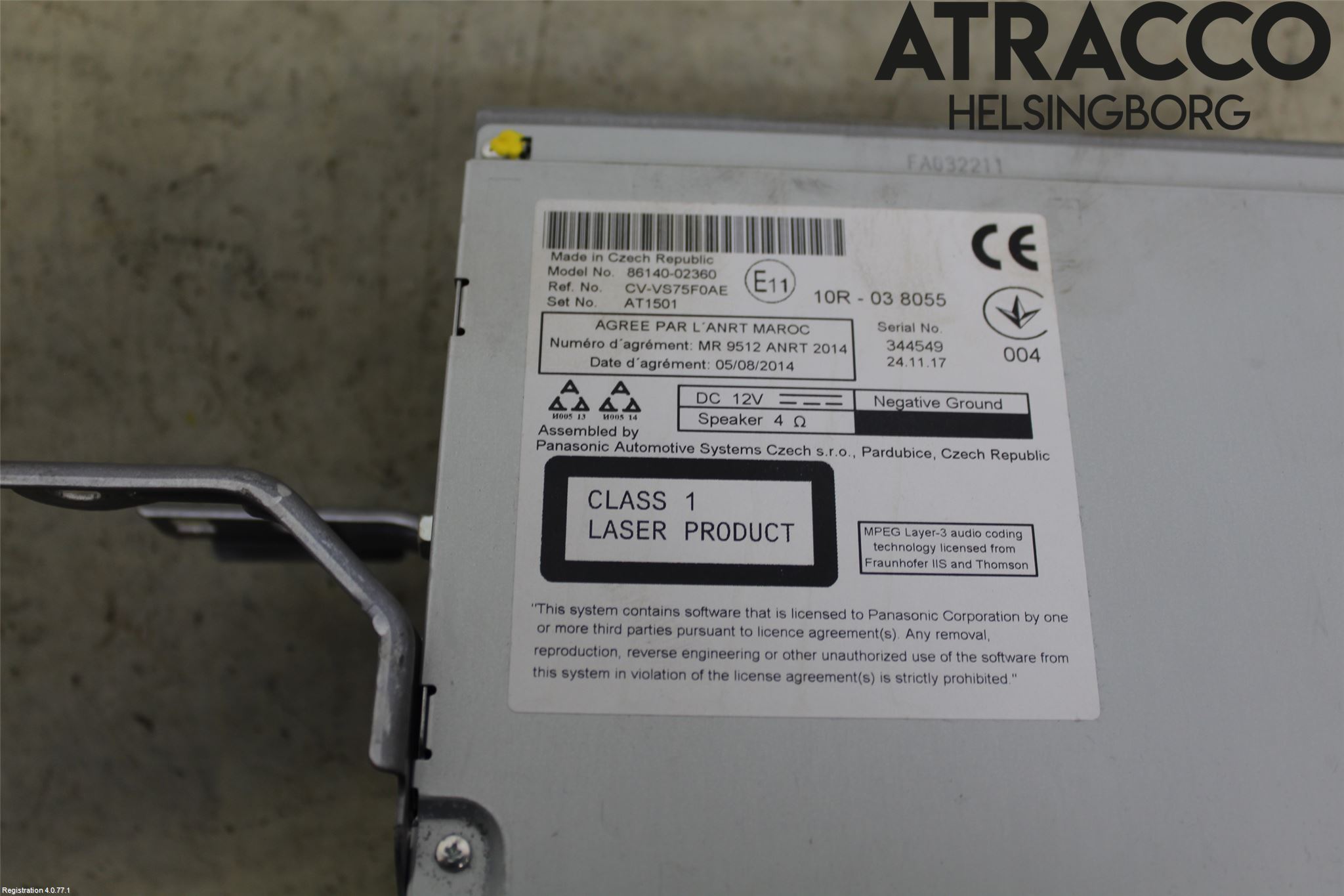 Toyota AURIS 13-19 Cd Radio - Multimediapanel