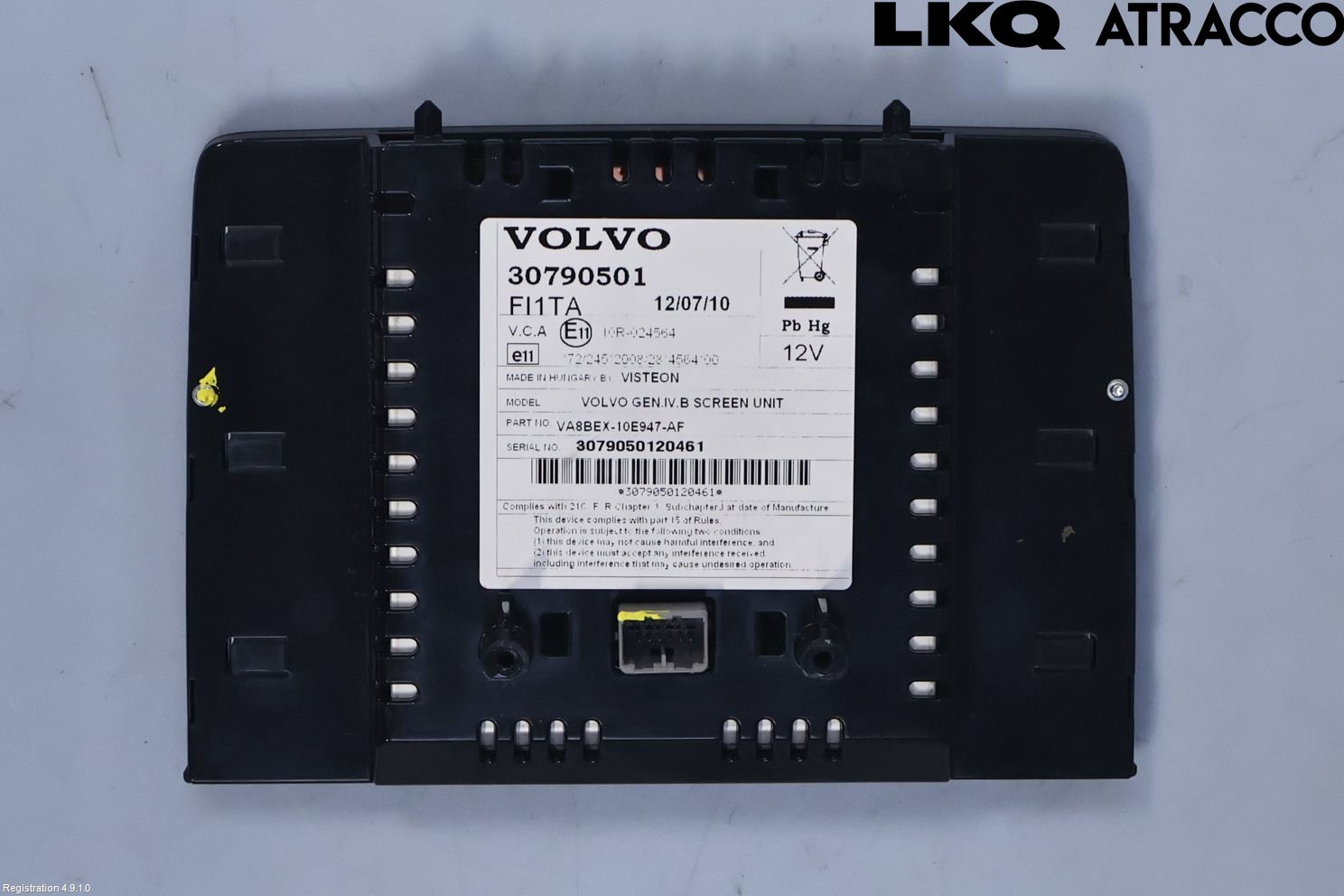 Volvo XC90 07-14 Bildskärm