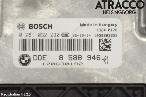 BMW X4 F26 14-18 Styrenhet Inspump Diesel