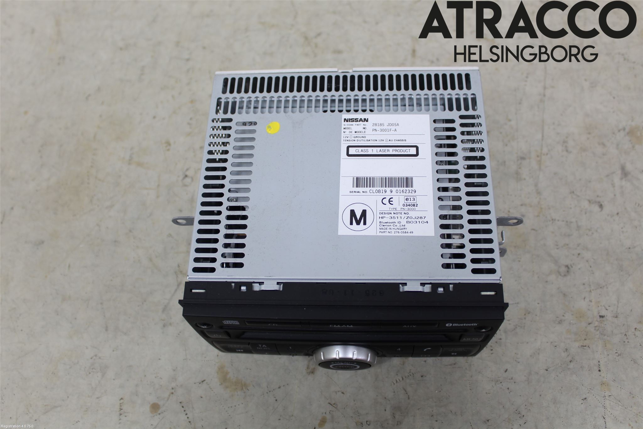 Nissan QASHQAI+2  08-10 Cd Radio - Multimediapanel