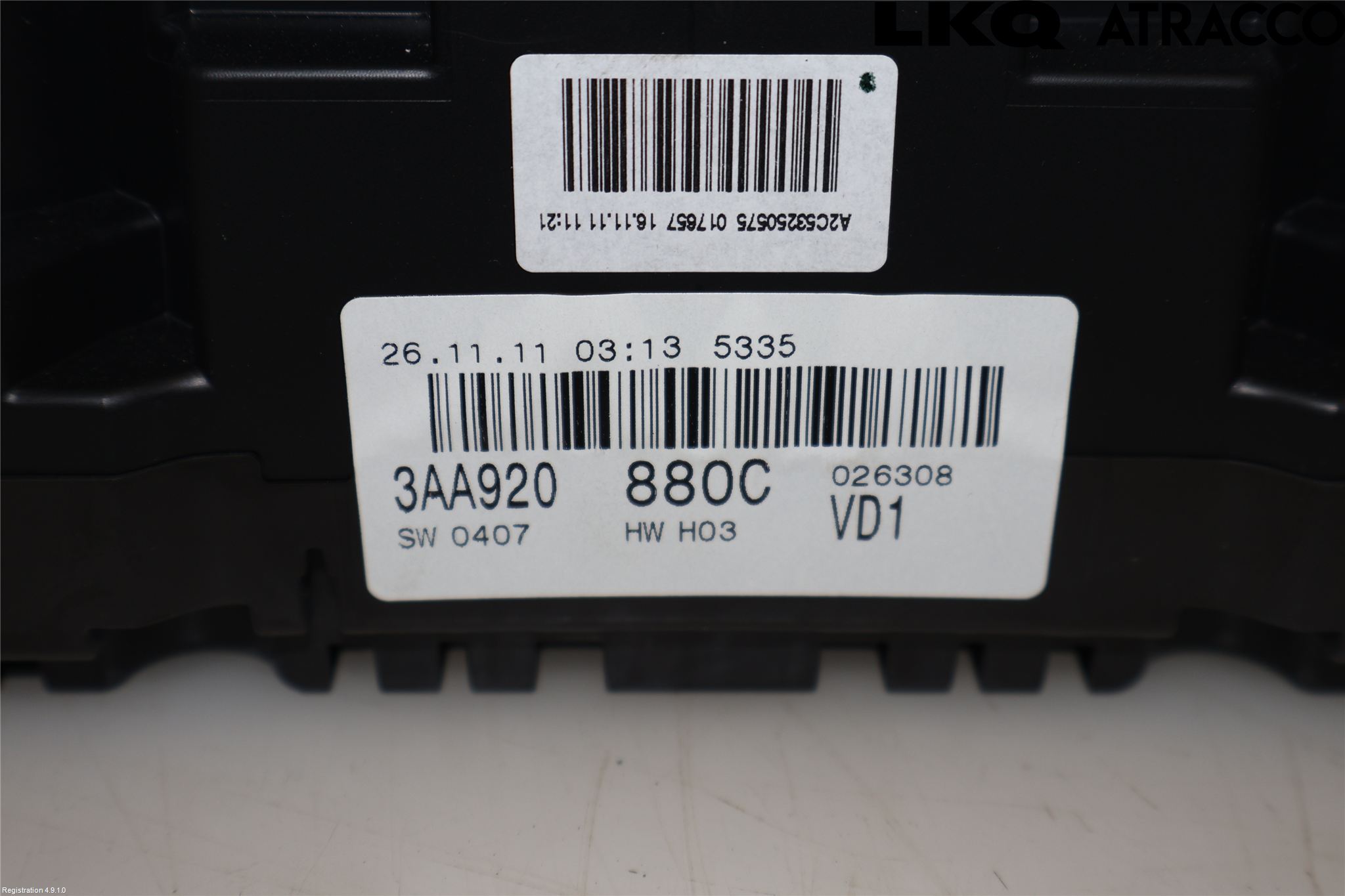 Volkswagen VW PASSAT 11-14 Instrument Komb
