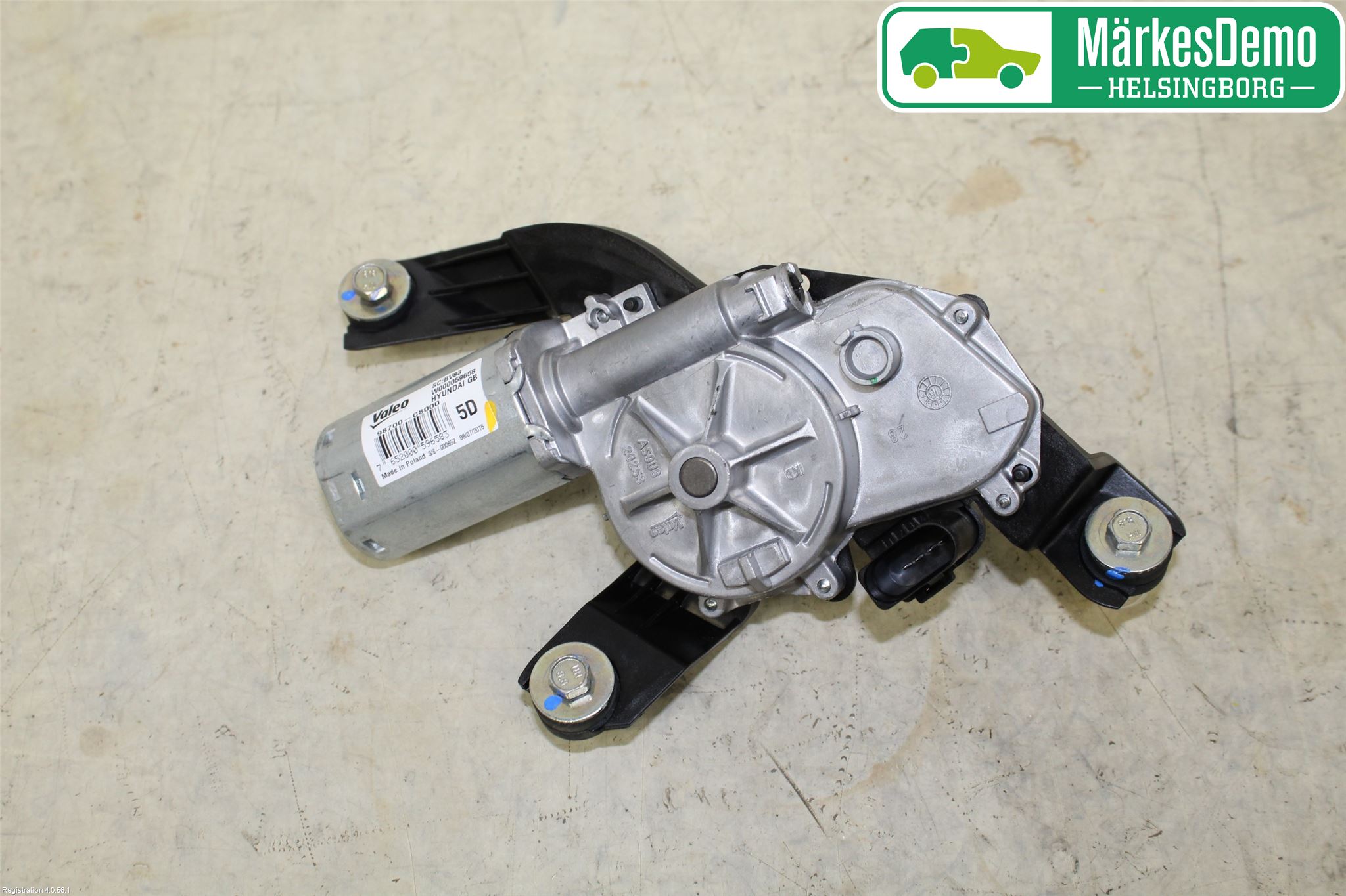 Hyundai i20 GB 15-20 Torkarmotor Baklucka