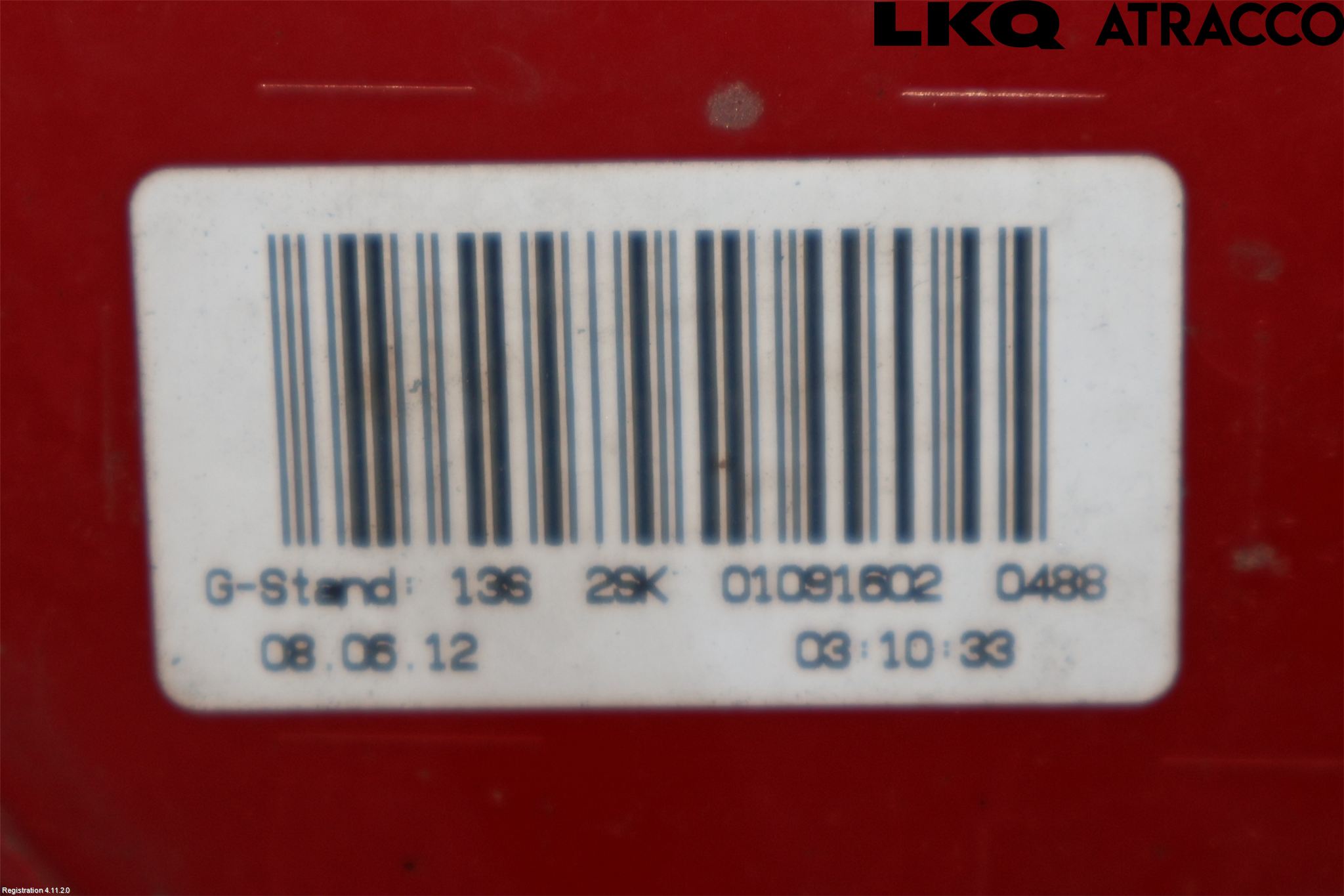 Audi A4 12-15 Bakljus Höger