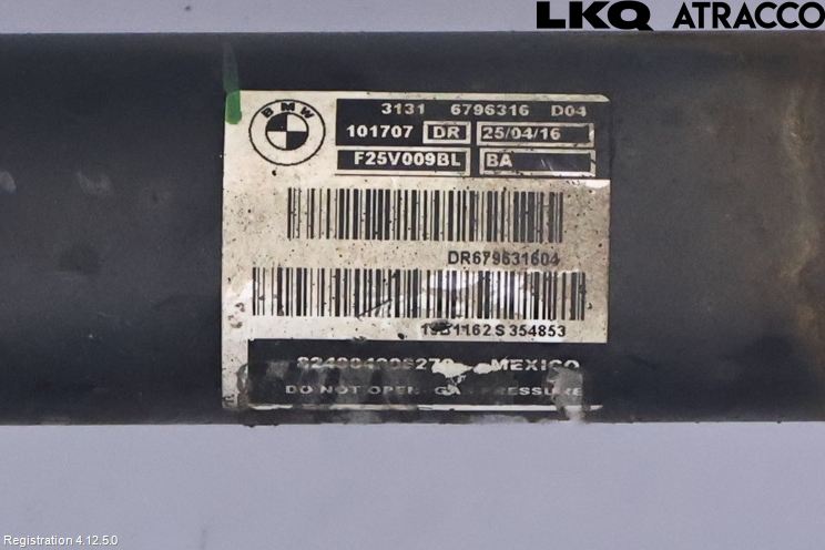BMW X4 F26 14-18 Fjäderben Fram Höger