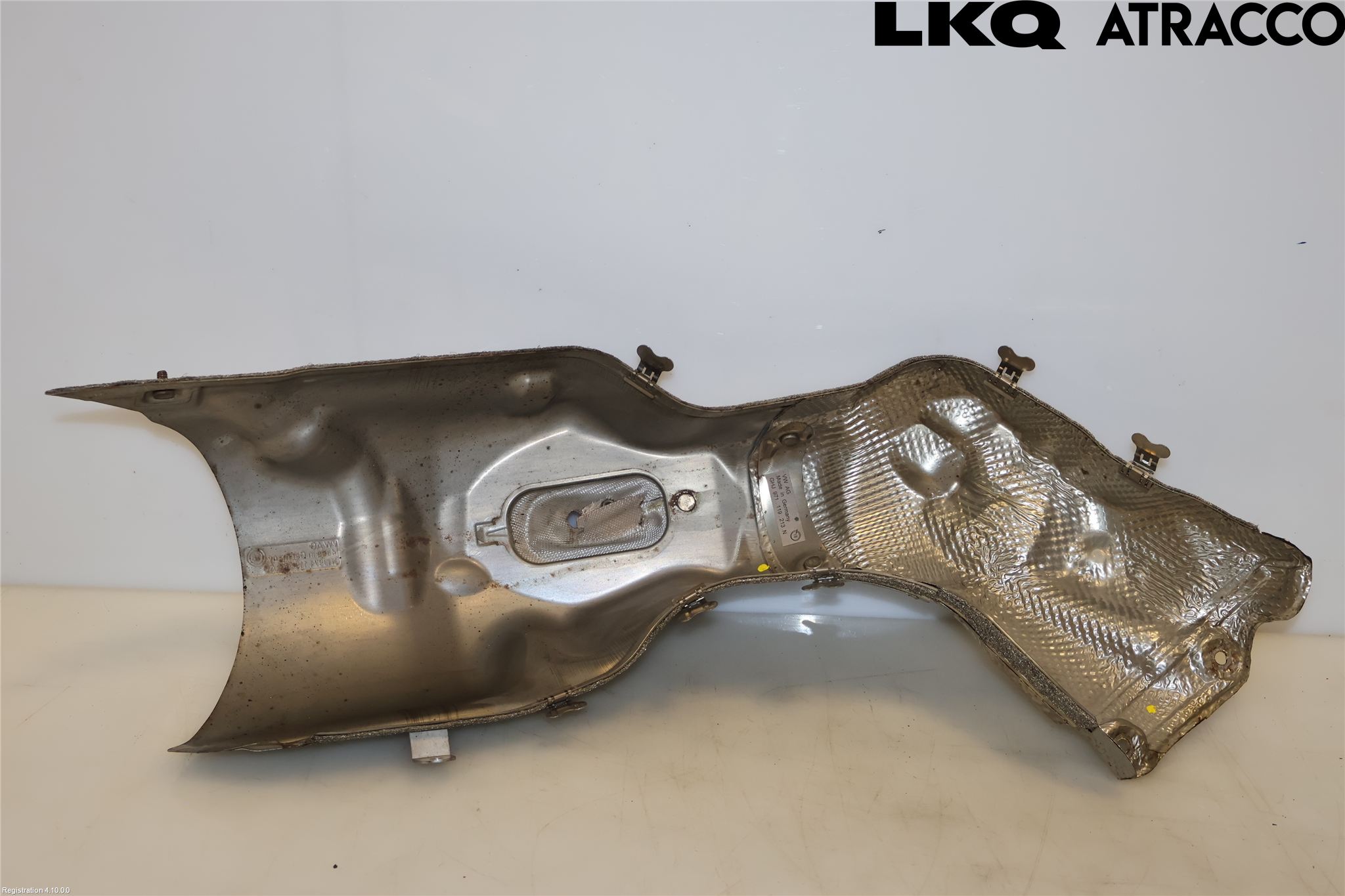 Porsche PANAMERA 09- Avgas Förvärmningsplåt