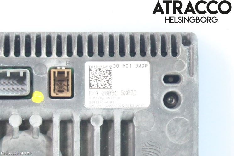 Nissan NAVARA 05-16 Multifunktionsdisplay