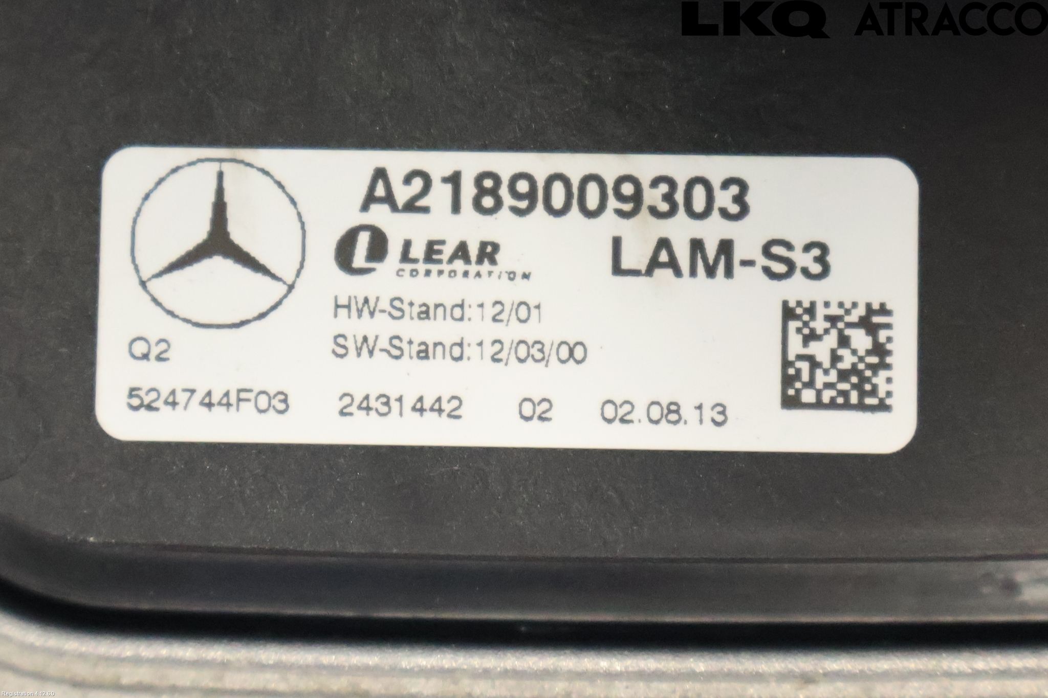 Mercedes-Benz MB A-KLASS (W176) 13-18 Styrenhet Strålkastare